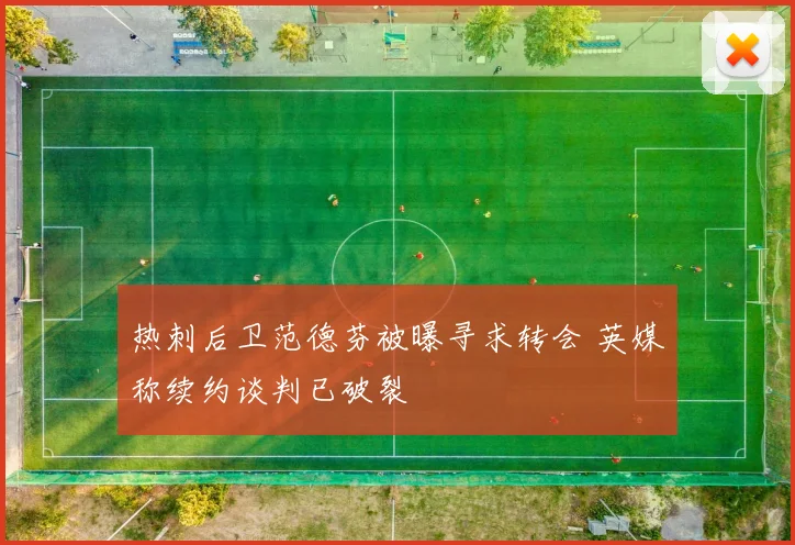 热刺后卫范德芬被曝寻求转会 英媒称续约谈判已破裂