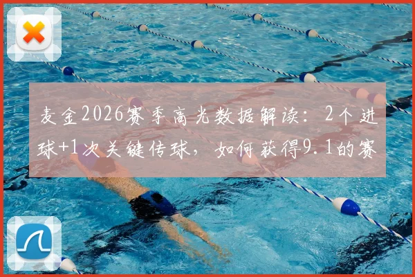 麦金2026赛季高光数据解读：2个进球+1次关键传球，如何获得9.1的赛后评分？